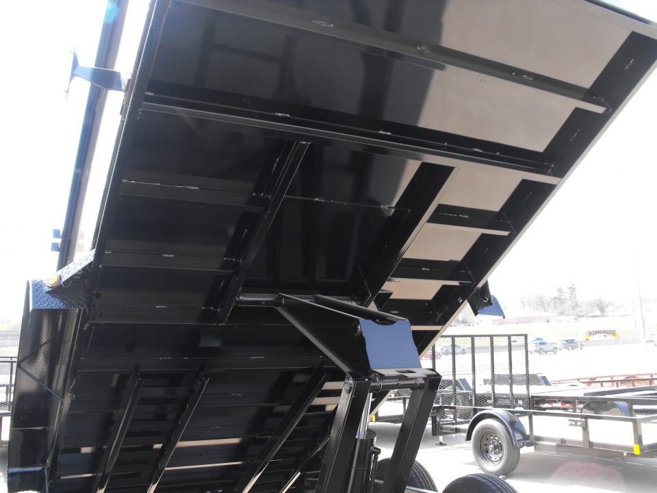 New DUMP TRAILER 83 X 14 2' WALLS POWER UP/ POWER DOW 14K