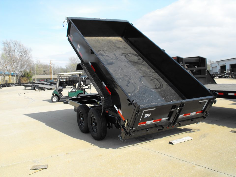 New DUMP TRAILER 83 X 14 2' WALLS POWER UP/ POWER DOW 14K