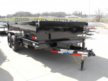 New DUMP TRAILER 83 X 14 2' WALLS POWER UP/ POWER DOW 14K