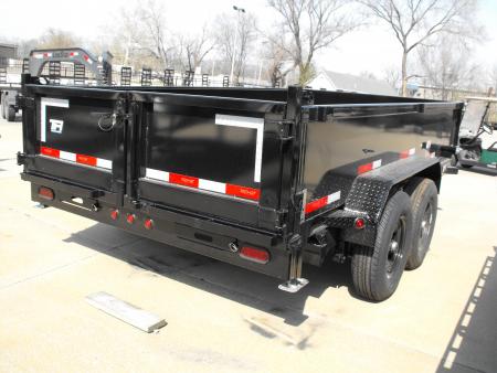New DUMP TRAILER 83 X 14 2' WALLS POWER UP/ POWER DOW 14K