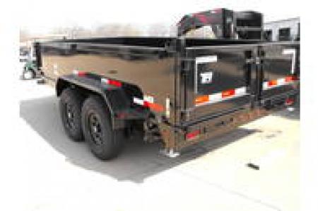 New DUMP TRAILER 83 X 14 ____ 2' WALLS POWER UP/ POWER DOW 14000 GVWR Slipper Springs