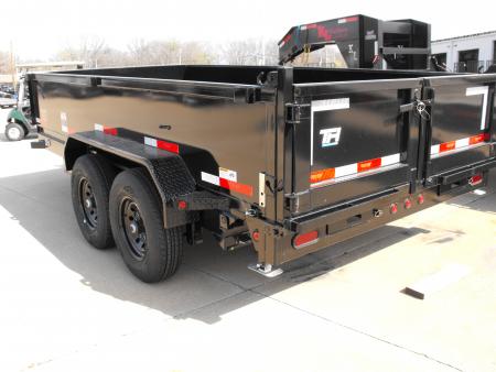 New DUMP TRAILER 83 X 14 2' WALLS POWER UP/ POWER DOW 14K
