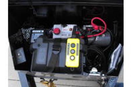 New DUMP TRAILER 83 X 14 ____ 2' WALLS POWER UP/ POWER DOW 14000 GVWR Slipper Springs