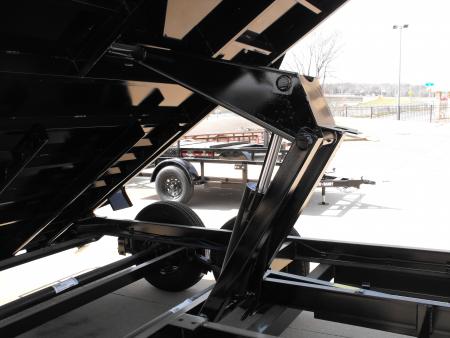 New DUMP TRAILER 83 X 14 2' WALLS POWER UP/ POWER DOW 14K