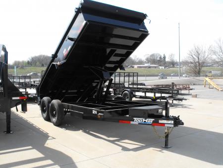 New DUMP TRAILER 83 X 14 2' WALLS POWER UP/ POWER DOW 14K