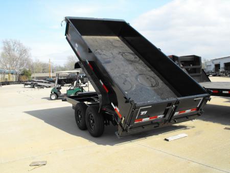 New DUMP TRAILER 83 X 14 2' WALLS POWER UP/ POWER DOW 14K