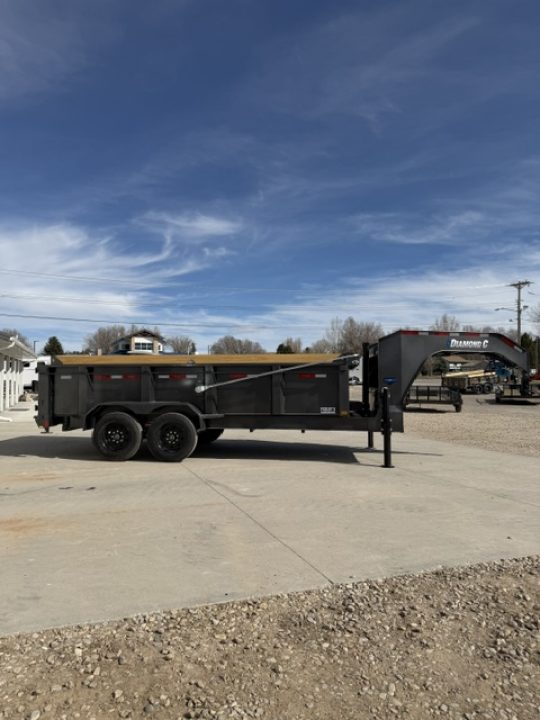 New 2026 Diamond C 16' Dump Box