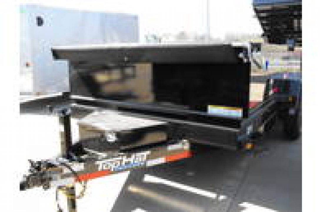 New DUMP TRAILER 83 X 14 ____ 2' WALLS POWER UP/ POWER DOW 14000 GVWR Slipper Springs