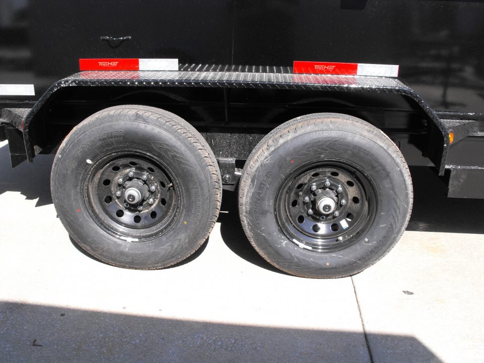 New DUMP TRAILER 83 X 14_ 2' WALLS POWER UP/ POWER DOW 14K