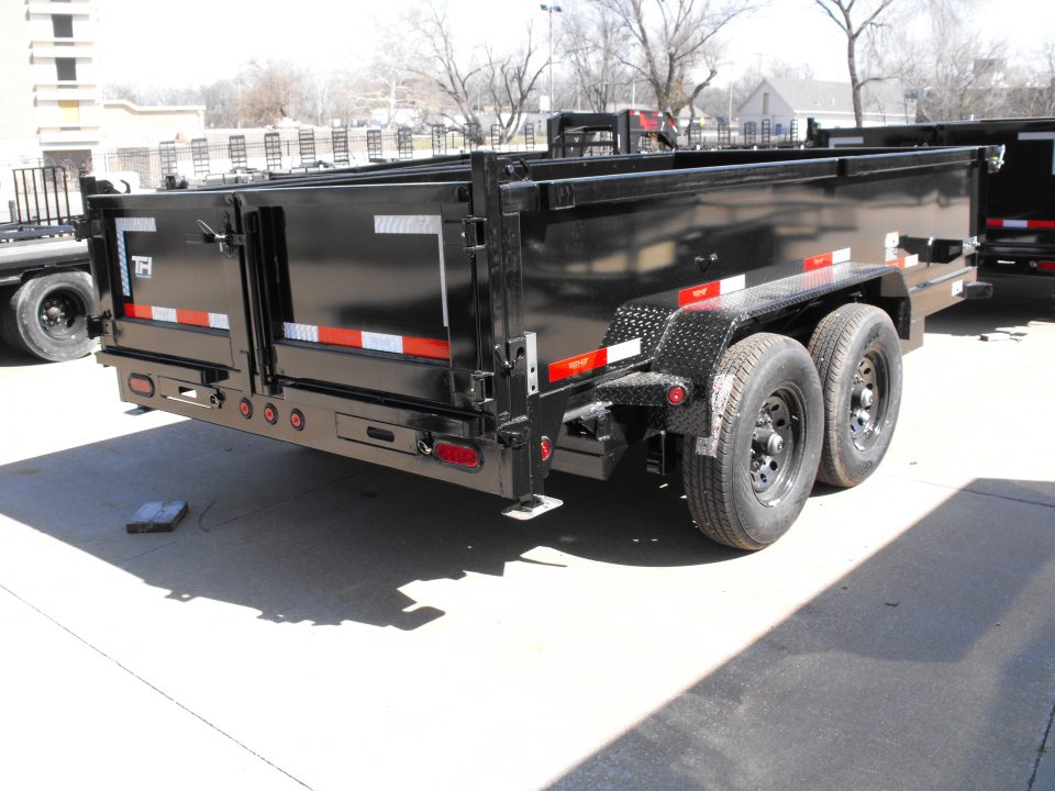 New DUMP TRAILER 83 X 14_ 2' WALLS POWER UP/ POWER DOW 14K