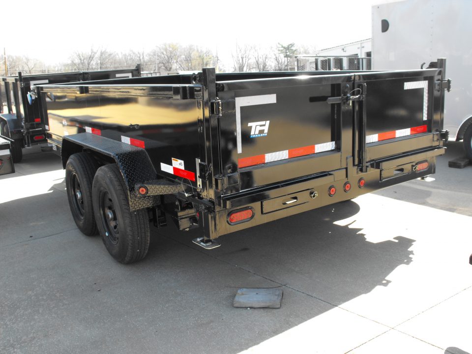 New DUMP TRAILER 83 X 14_ 2' WALLS POWER UP/ POWER DOW 14K