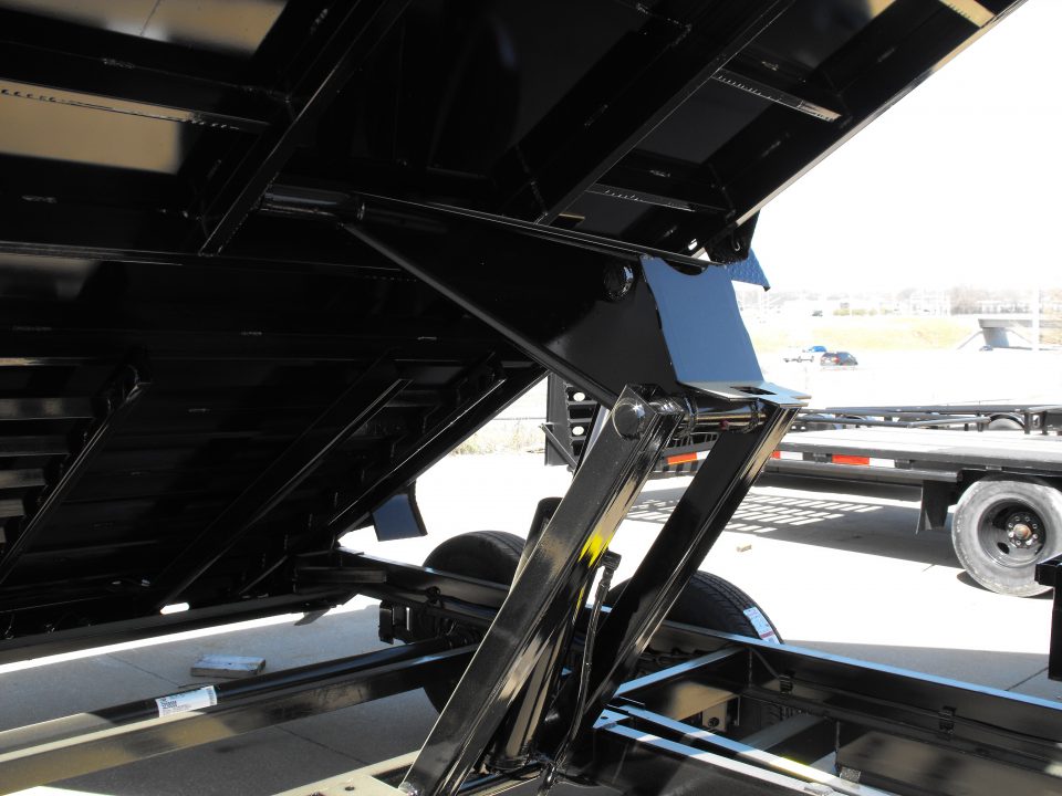 New DUMP TRAILER 83 X 14_ 2' WALLS POWER UP/ POWER DOW 14K