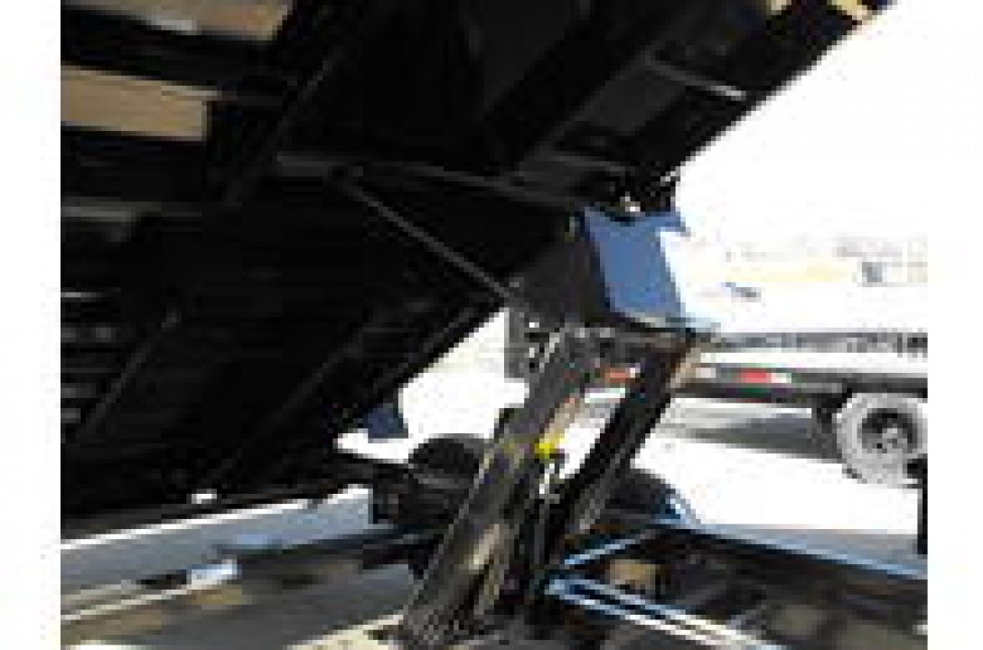 New DUMP TRAILER 83 X 14 ____ 2' WALLS POWER UP/ POWER DOW 14000 GVWR Slipper Springs