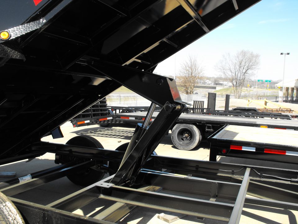 New DUMP TRAILER 83 X 14_ 2' WALLS POWER UP/ POWER DOW 14K