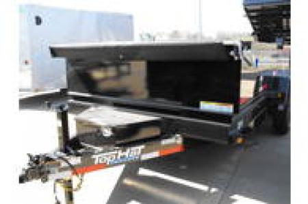 New DUMP TRAILER 83 X 14 ____ 2' WALLS POWER UP/ POWER DOW 14000 GVWR Slipper Springs