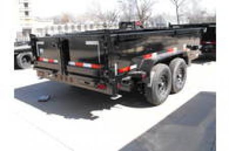 New DUMP TRAILER 83 X 14 ____ 2' WALLS POWER UP/ POWER DOW 14000 GVWR Slipper Springs