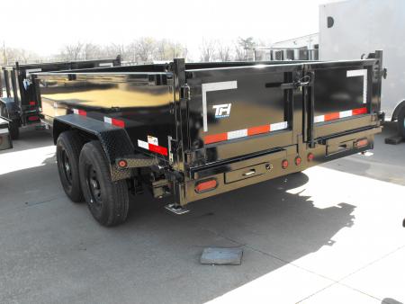 New DUMP TRAILER 83 X 14_ 2' WALLS POWER UP/ POWER DOW 14K
