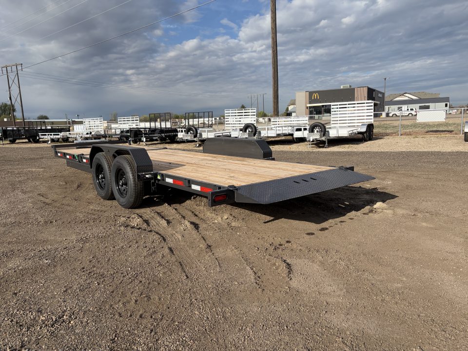 New 2026 Summit Cascade 7x22 16/6 14k Split Deck Tilt Equipment Trailer