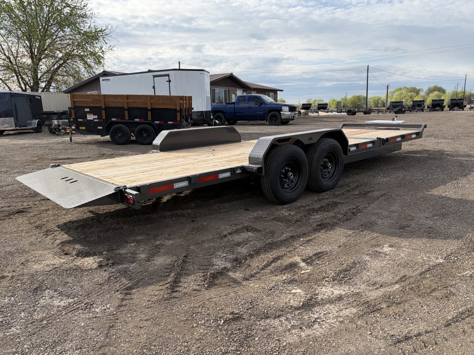 New 2026 Summit Cascade 7x22 16/6 14k Split Deck Tilt Equipment Trailer