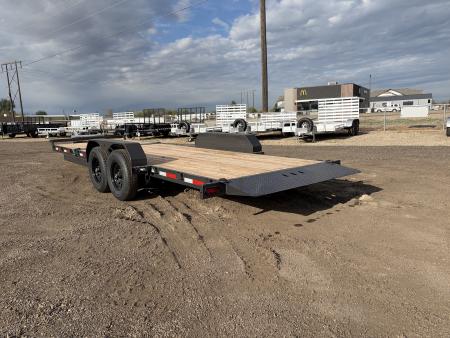 New 2026 Summit Cascade 7x22 16/6 14k Split Deck Tilt Equipment Trailer
