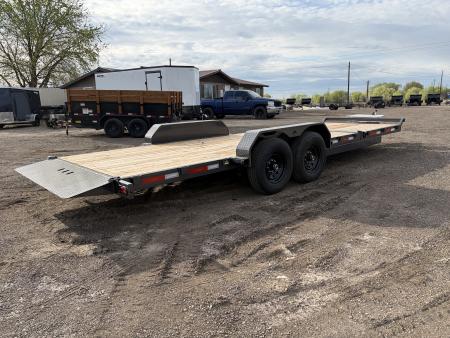 New 2026 Summit Cascade 7x22 16/6 14k Split Deck Tilt Equipment Trailer