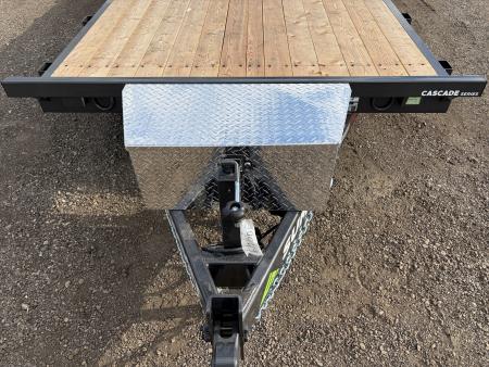 New 2026 Summit Cascade 7x22 16/6 14k Split Deck Tilt Equipment Trailer