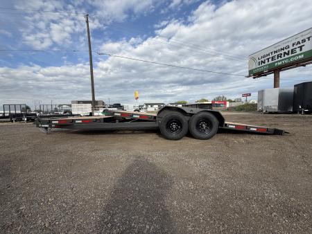 New 2026 Summit Cascade 7x22 16/6 14k Split Deck Tilt Equipment Trailer