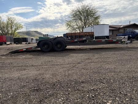 New 2026 Summit Cascade 7x22 16/6 14k Split Deck Tilt Equipment Trailer