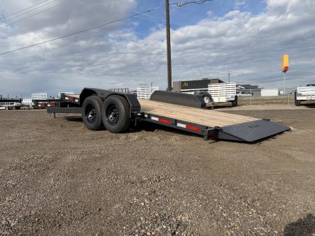 New 2026 Summit Cascade 7x22 16/6 14k Split Deck Tilt Equipment Trailer