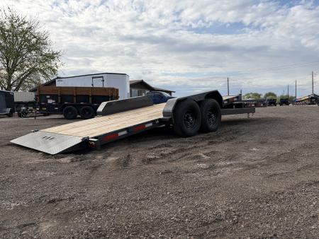 New 2026 Summit Cascade 7x22 16/6 14k Split Deck Tilt Equipment Trailer