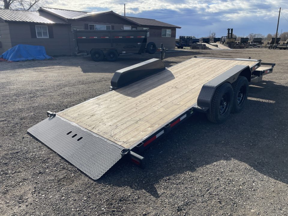 New 2026 Summit Cascade 7x20 16/4 14k Split Deck Tilt Equipment Trailer
