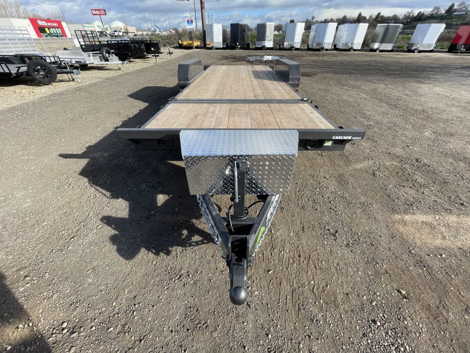 New 2026 Summit Cascade 7x20 16/4 14k Split Deck Tilt Equipment Trailer