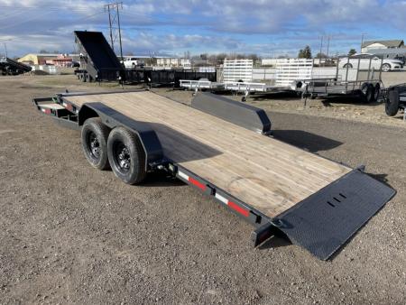 New 2026 Summit Cascade 7x20 16/4 14k Split Deck Tilt Equipment Trailer