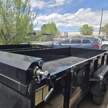 New 2026 Down 2 Earth Trailers DTE716DT8B Dump Trailer