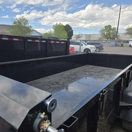 New 2026 Down 2 Earth Trailers DTE716DT7B Dump Trailer