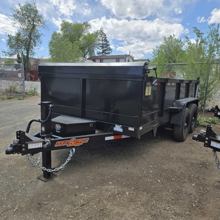 New 2026 Down 2 Earth Trailers DTE714DT7B Dump Trailer