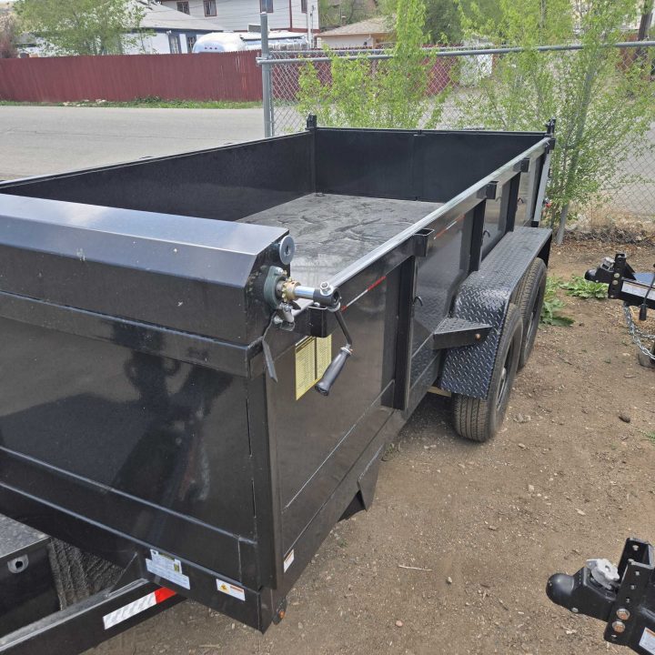 New 2026 Down 2 Earth Trailers DTE714DT7B Dump Trailer