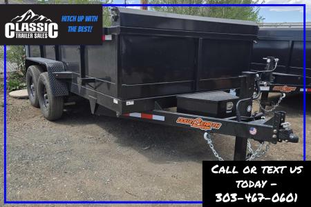 New 2026 Down 2 Earth Trailers DTE714DT7B Dump Trailer