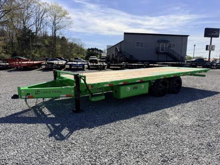 New 2026 Load Trail 102x22 Tandem Pintle Hook Equipment Tilt Deck (16K GVWR) Equipment Trailer