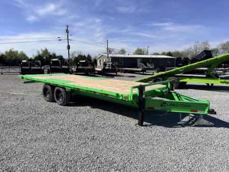 New 2026 Load Trail 102x22 Tandem Pintle Hook Equipment Tilt Deck (16K GVWR) Equipment Trailer