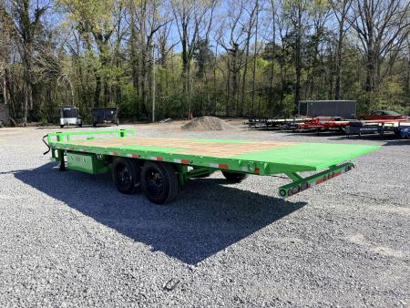 New 2026 Load Trail 102x22 Tandem Pintle Hook Equipment Tilt Deck (16K GVWR) Equipment Trailer