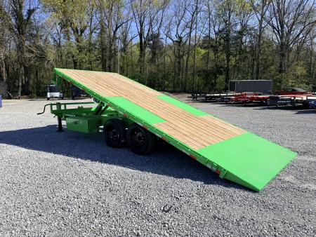New 2026 Load Trail 102x22 Tandem Pintle Hook Equipment Tilt Deck (16K GVWR) Equipment Trailer