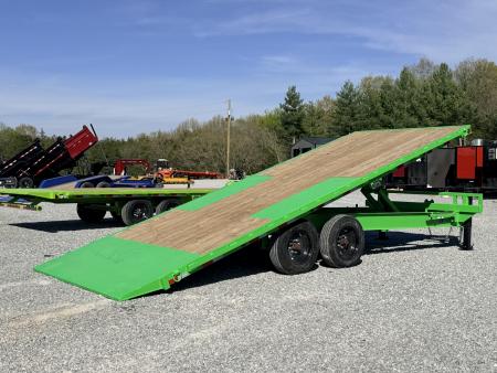 New 2026 Load Trail 102x22 Tandem Pintle Hook Equipment Tilt Deck (16K GVWR) Equipment Trailer