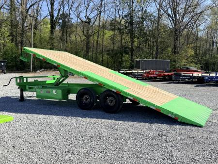 New 2026 Load Trail 102x22 Tandem Pintle Hook Equipment Tilt Deck (16K GVWR) Equipment Trailer