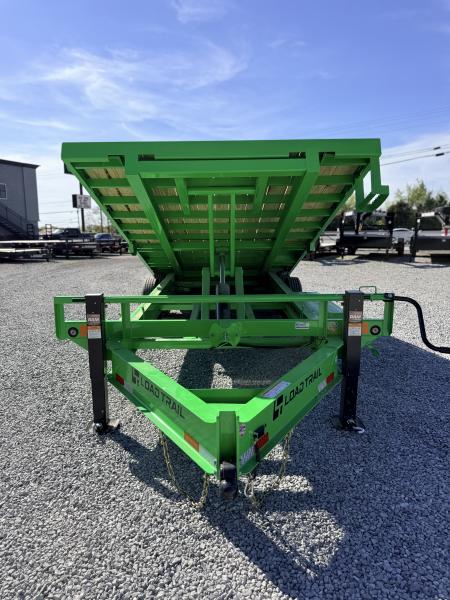 New 2026 Load Trail 102x22 Tandem Pintle Hook Equipment Tilt Deck (16K GVWR) Equipment Trailer