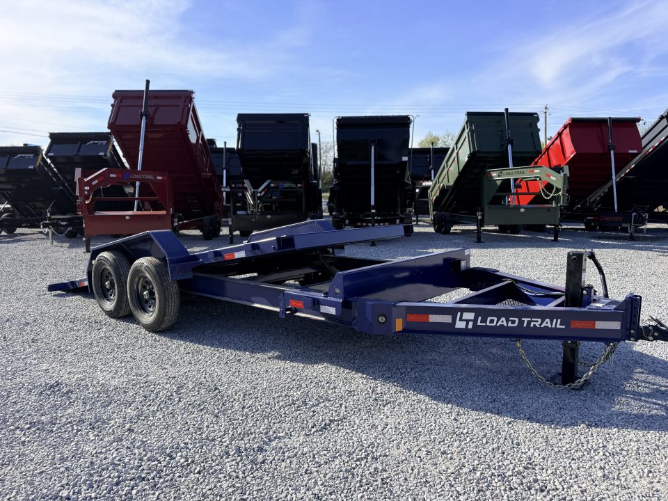 New 2026 Load Trail 7X18 TILT-N-GO TANDEM AXLE TILT DECK I-BEAM FRAME (14K GVWR) Tilt Trailer