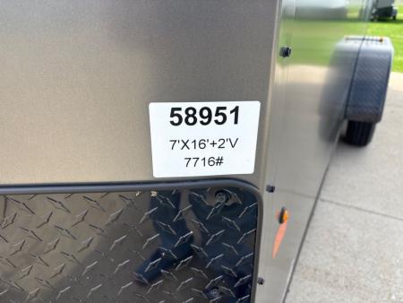 New 2026 SOUTHLAND TRAILER CORP. LCHT35-718V-86R Cargo / Enclosed Trailer