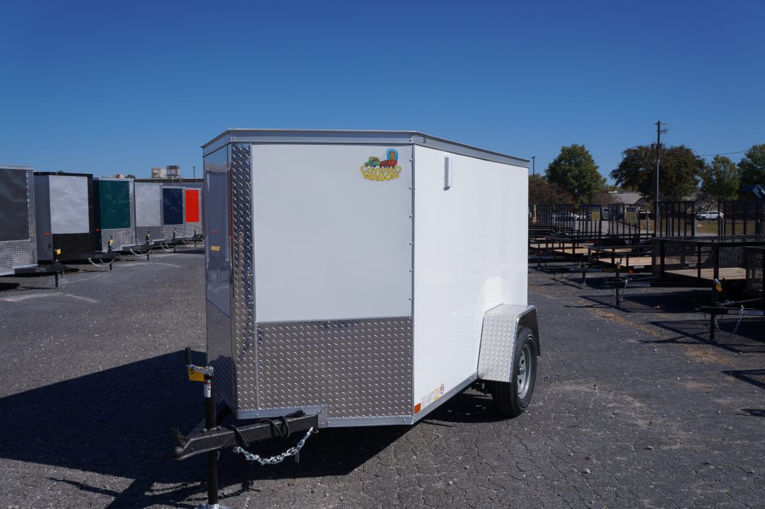 New 2026 Covered Wagon Trailers CW5X8SA Cargo / Enclosed Trailer