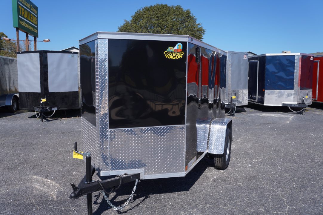 New 2026 Covered Wagon Trailers CW5X8SA Cargo / Enclosed Trailer