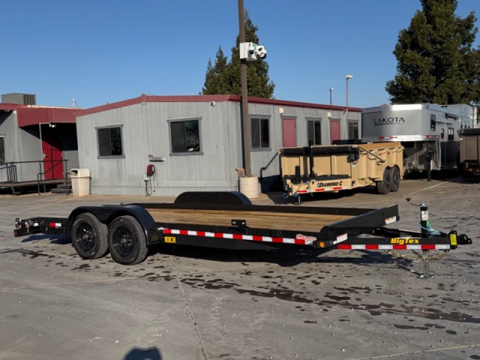 New 2026 Big Tex Trailers 10CH-20DT 7FT X 20FT 9990 GVW Car Hauler